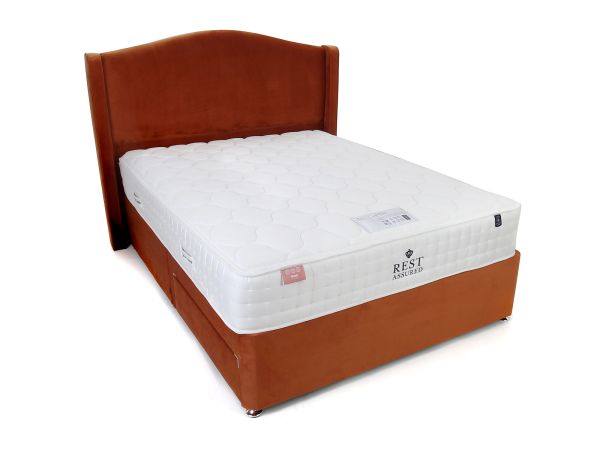 Rowfield Double 2 drawer divan set (premium fabric)