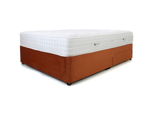 Rowfield Double 2 drawer divan set (premium fabric)