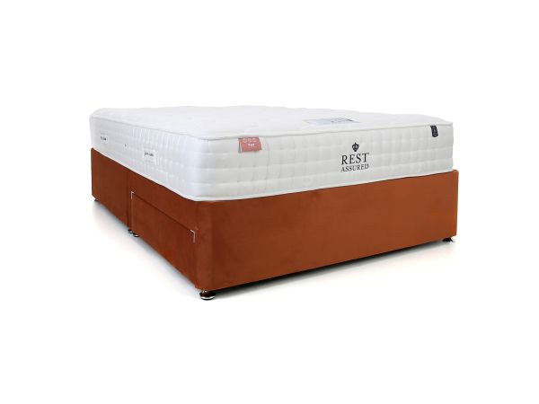 Rowfield Double 2 drawer divan set (premium fabric)