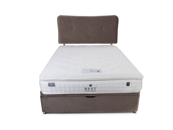 Nestle Double half ottoman set (premium fabric)