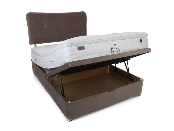 Nestle Double half ottoman set (premium fabric)