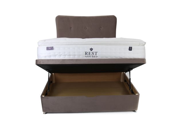 Nestle Double half ottoman set (premium fabric)