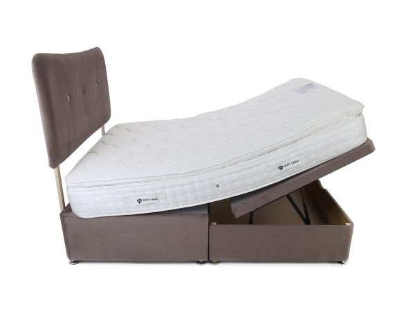 Nestle Double half ottoman set (premium fabric)