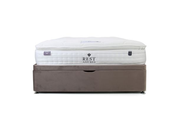 Nestle Double half ottoman set (premium fabric)