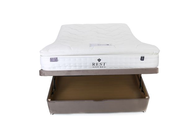 Nestle Double half ottoman set (premium fabric)