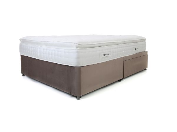 Nestle Double half ottoman set (premium fabric)