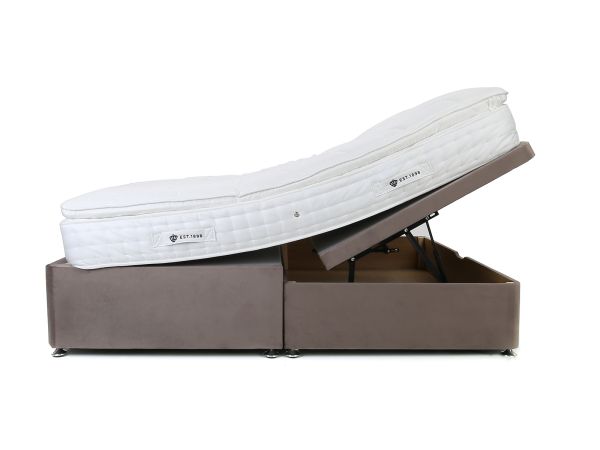 Nestle Double half ottoman set (premium fabric)