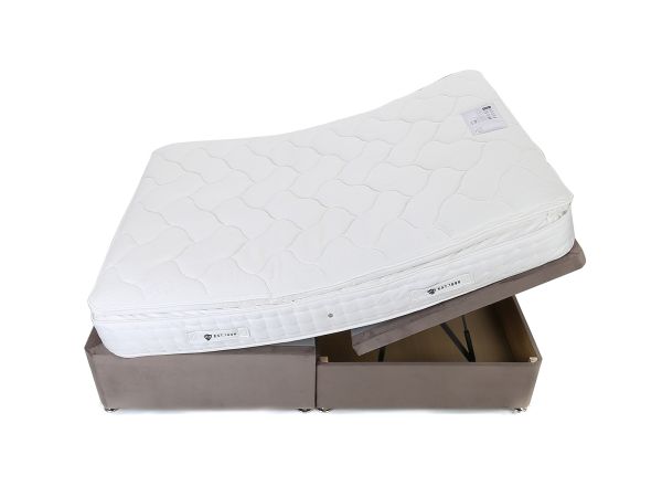 Nestle Double half ottoman set (premium fabric)