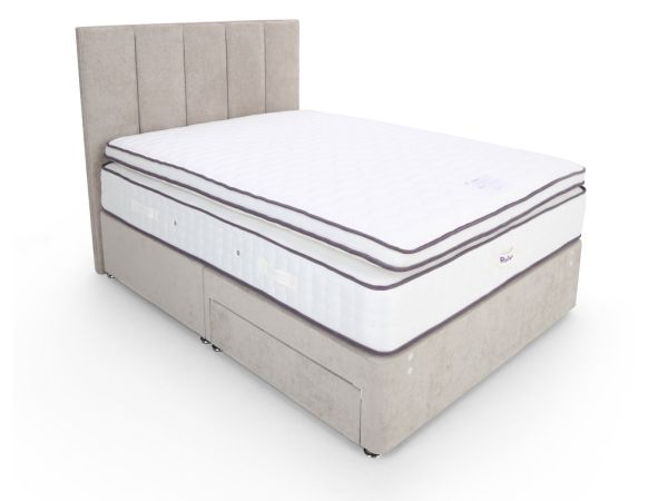 Jubilee 5500 King size non drawer divan set Range A Fabric