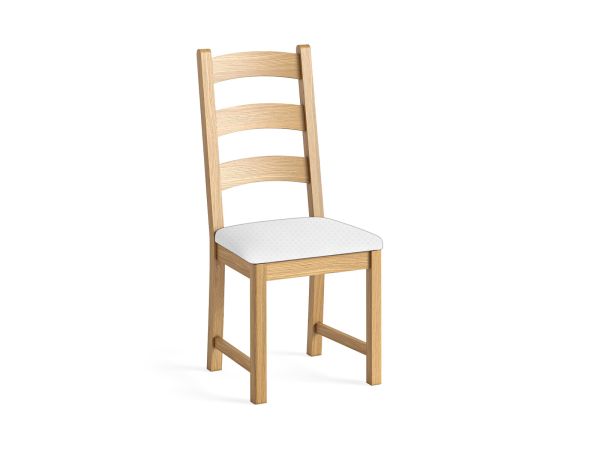 Alderminster Dining chair with beige cushion