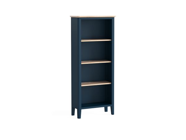 Wycombe Slim bookcase (blue)