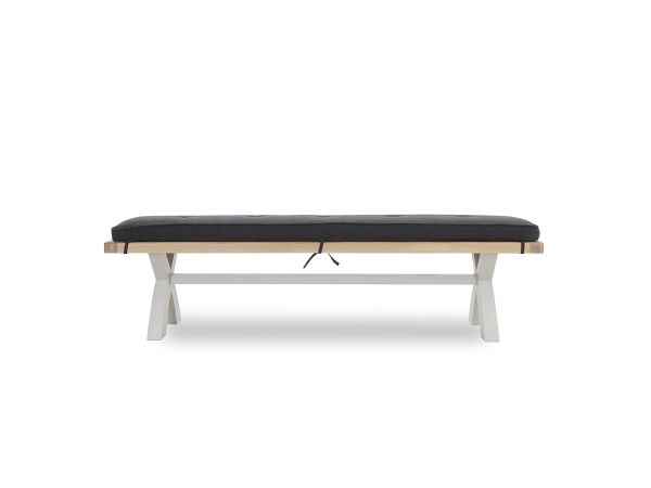 Andover Cross bench (taupe)
