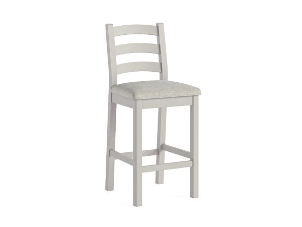 Andover Bar stool with cushion (beige) (taupe)