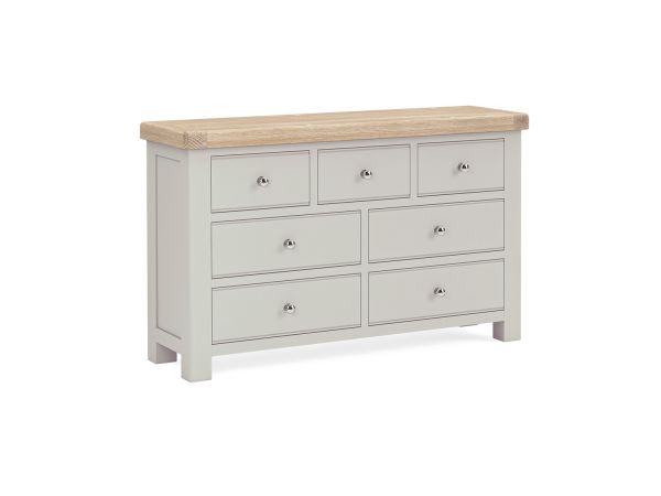 Andover 3 + 4 drawer chest (taupe)
