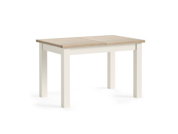 Bevere Extending dining table (120/165cm) (Coconut White)