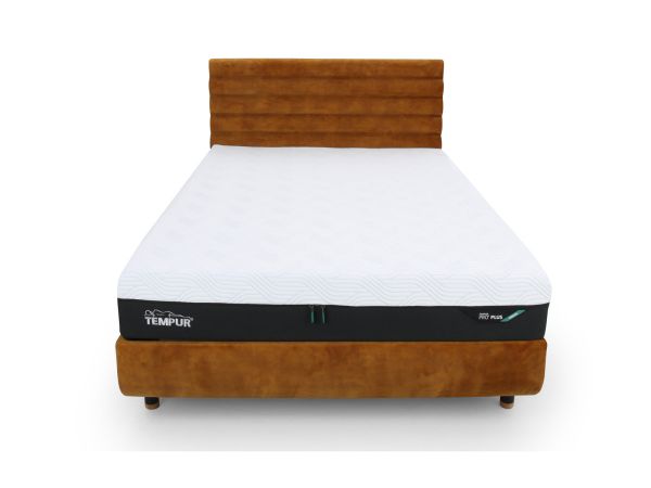Arc 180 x 200cm super king adjustable bed with Vectra headboard Gold