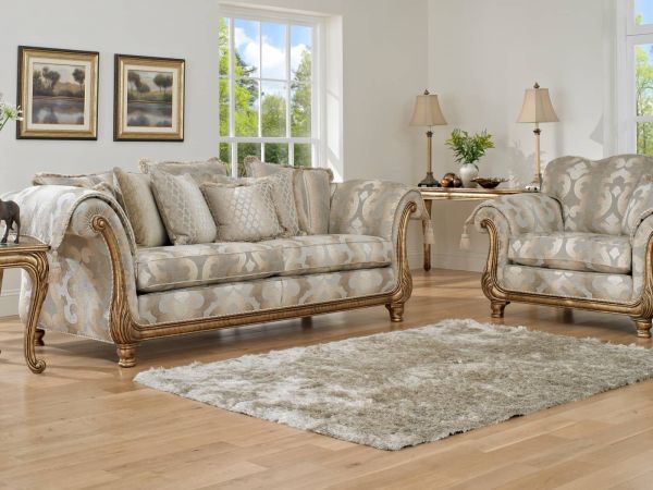 Grace 3.5 Seater Sofa (Pillow Back) (99) - type 10