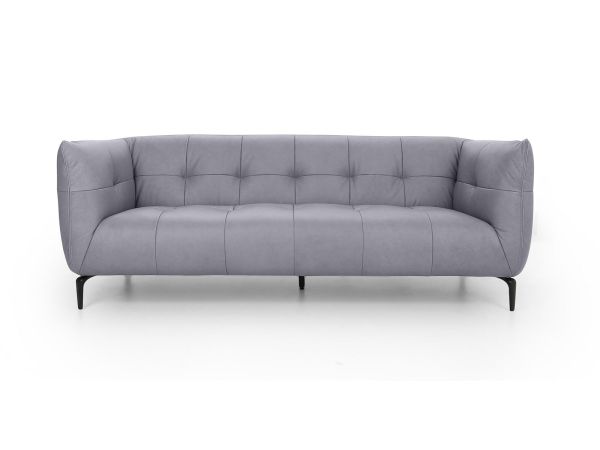 Imogen 3 seater sofa - type H/H Ranger Leather - Select your leather colour: H8331 Mig Grey 90068