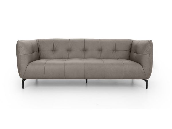 Imogen 3 seater sofa - type H/H Ranger Leather - Select your leather colour: H8338 Mushroom 90072