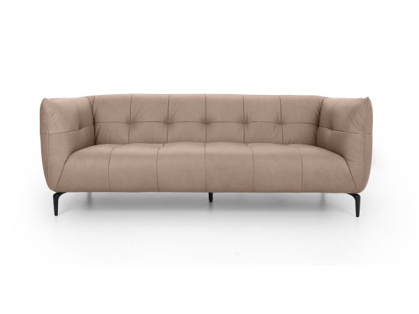 Imogen 3 seater sofa - type H/H Ranger Leather - Select your leather colour: H8342 Stone 90074