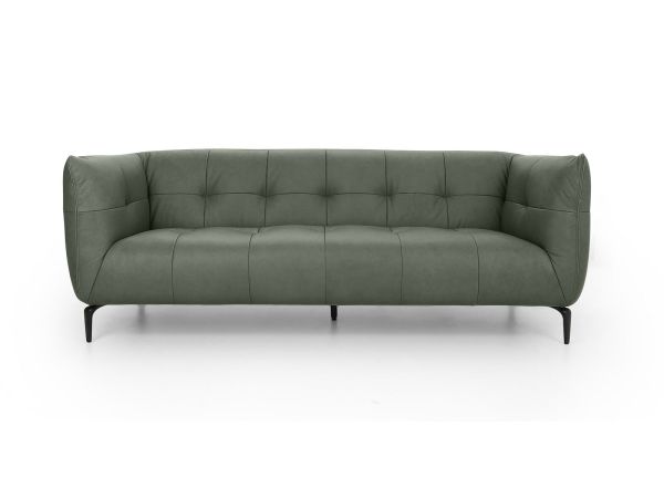 Imogen 3 seater sofa - type H/H Ranger Leather - Select your leather colour: H8344 Moss 90076