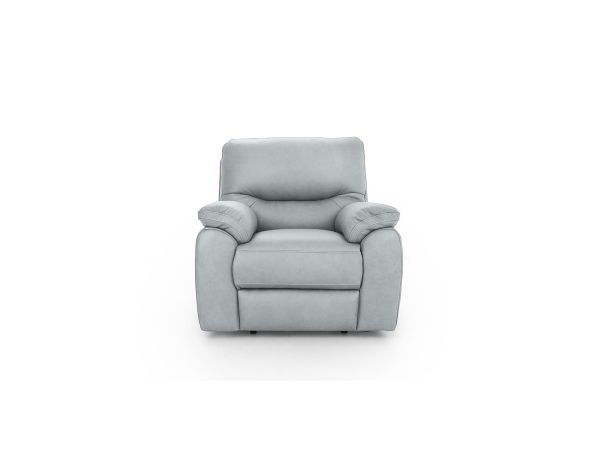 Stretton Chair - type H/H Ranger Leather - Select your leather colour: H8332 Light Grey 90069