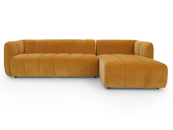 Piave 3 seater chaise sofa (rhf chaise) - type 20 Fabric