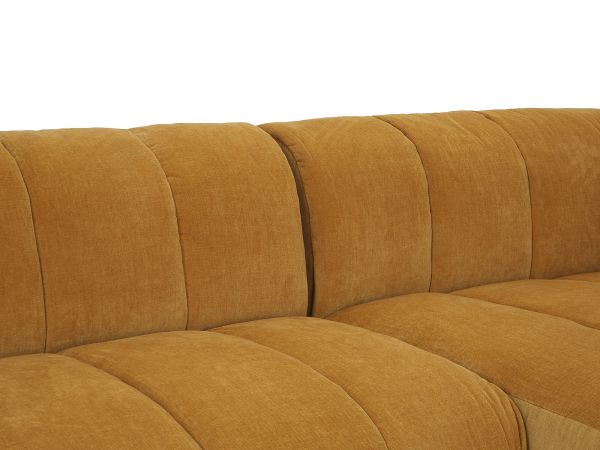 Piave 3 seater chaise sofa (rhf chaise) - type 20 Fabric