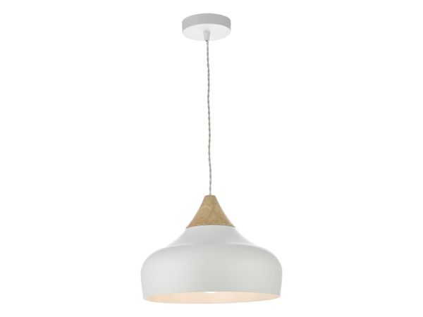 Gaucho 1 light pendant (grey)