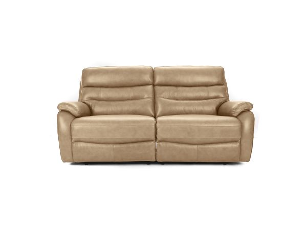 Barbourne 3 seater (double power recliners) - type 60/S - Leather colour: Montana 60/05 Bone China 69138