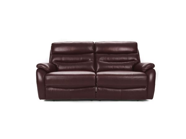 Barbourne 3 seater (double power recliners) - type 60/S - Leather colour: Montana 60/15 Ruby 69148