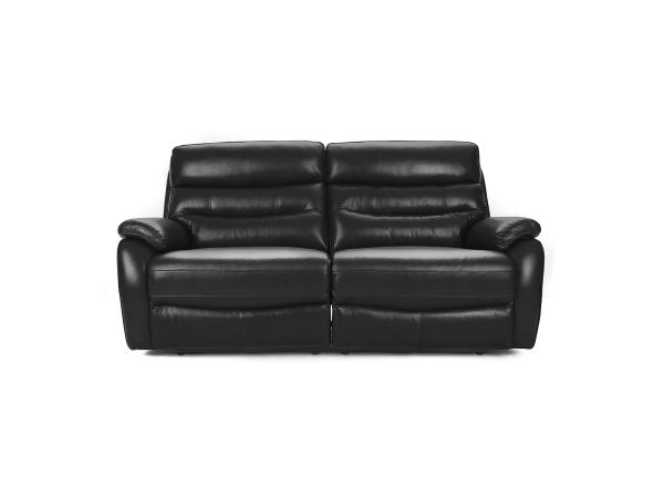 Barbourne 3 seater (double power recliners) - type 60/S - Leather colour: Montana 60/22 Jet Black 69155