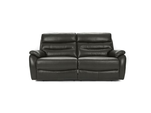 Barbourne 3 seater (double power recliners) - type 60/S - Leather colour: Montana 60/25 Charcoal 75008