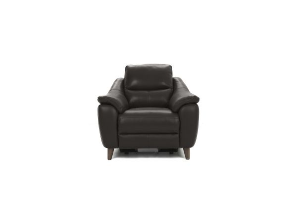Alba Power chair - type 60/S - Leather colour: Montana 60/09 Black Coffee 69142