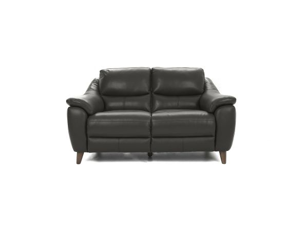 Alba 2 seater sofa - type 60/S - Leather colour: Montana 60/25 Charcoal 75008