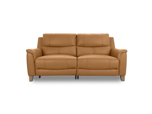 Columbia 3 seater (double power recliners) - type 40/S - Select your leather colour: Oslo 40/11 Marmalade 87209