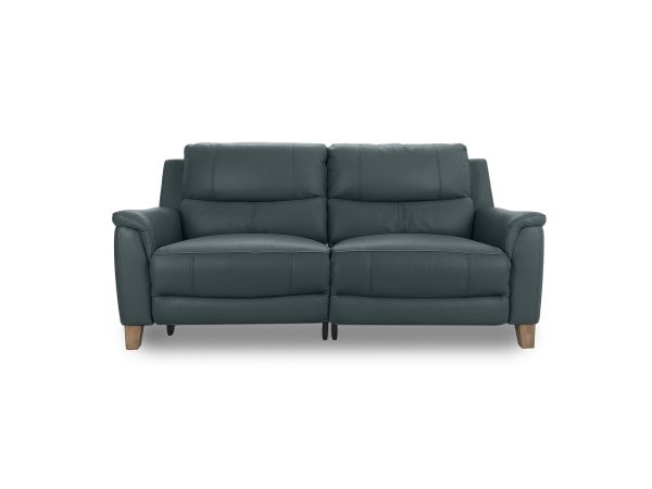 Columbia 3 seater (double power recliners) - type 40/S - Select your leather colour: Oslo 40/09 Peacock 87210
