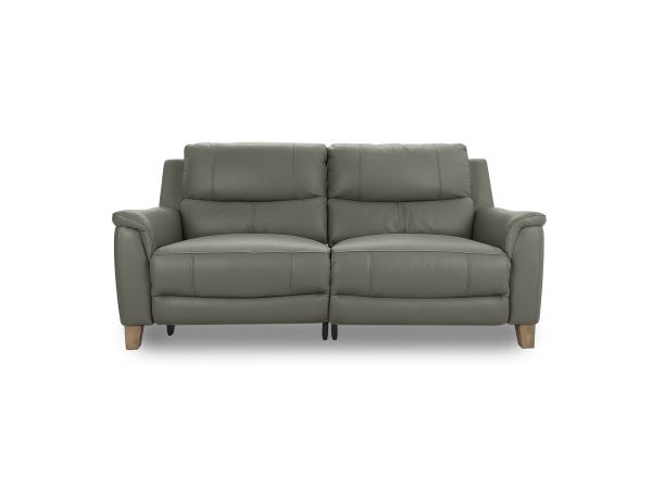 Columbia 3 seater (double power recliners) - type 40/S - Select your leather colour: Oslo 40/15 Elephant 87213