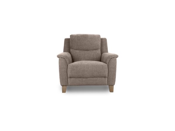 Columbia 2 seater (double power recliners) - type F6 - Fabric colour: Anivia Brown (15445) 87240