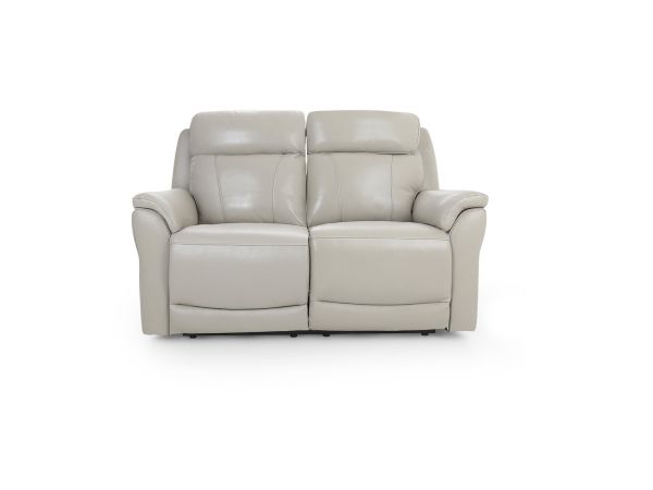 Marple 2 seater (power recliners, lumber + headrest) - type 60/S Leather