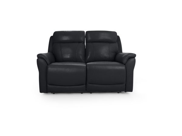 Marple 2 seater (power recliners, lumber + headrest) - type 60/S Leather