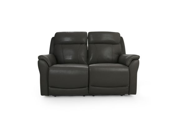 Marple 2 seater (power recliners, lumber + headrest) - type 60/S Leather
