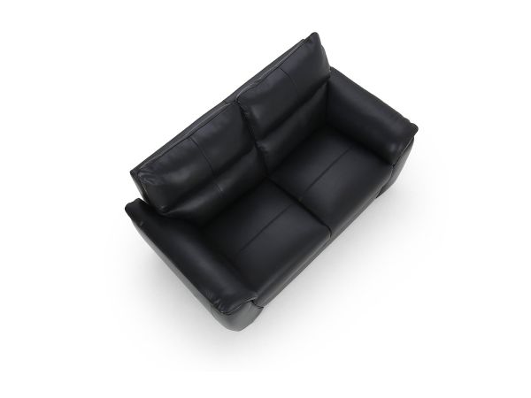 Idwal 2 seater sofa - type 35 leather/pu