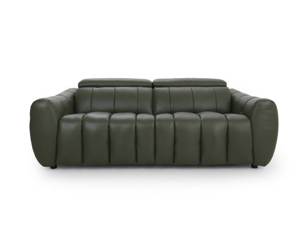 Donato 3 seater (double power recliners + headrests) - type 40/S leather