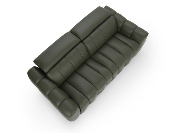 Donato 3 seater (double power recliners + headrests) - type 40/S leather