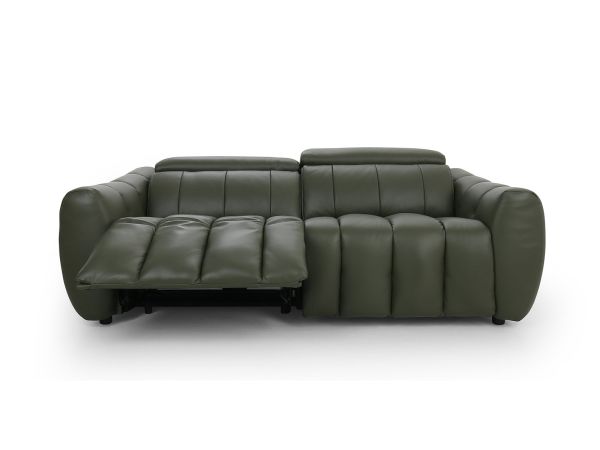 Donato 3 seater (double power recliners + headrests) - type 40/S leather