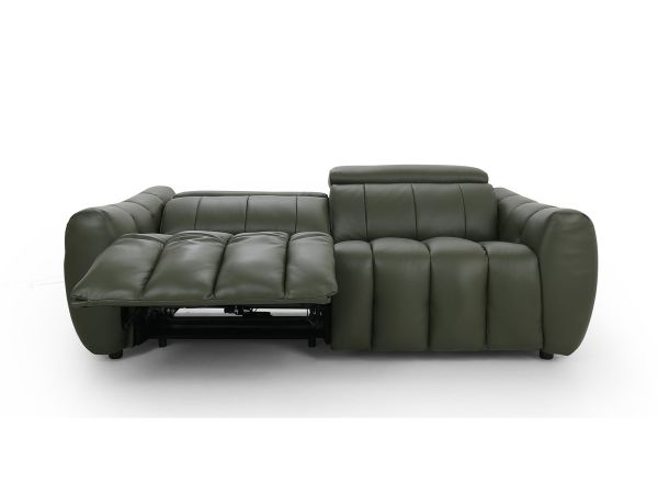 Donato 3 seater (double power recliners + headrests) - type 40/S leather