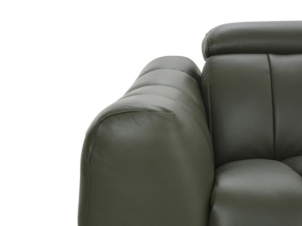 Donato 3 seater (double power recliners + headrests) - type 40/S leather