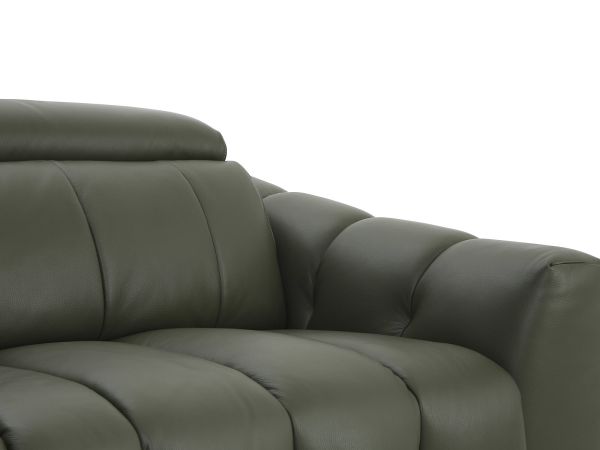 Donato 3 seater (double power recliners + headrests) - type 40/S leather