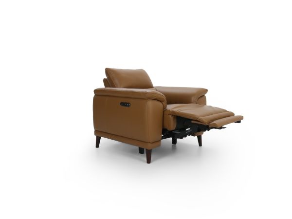 Hockney Power recliner - type 40/S Leather